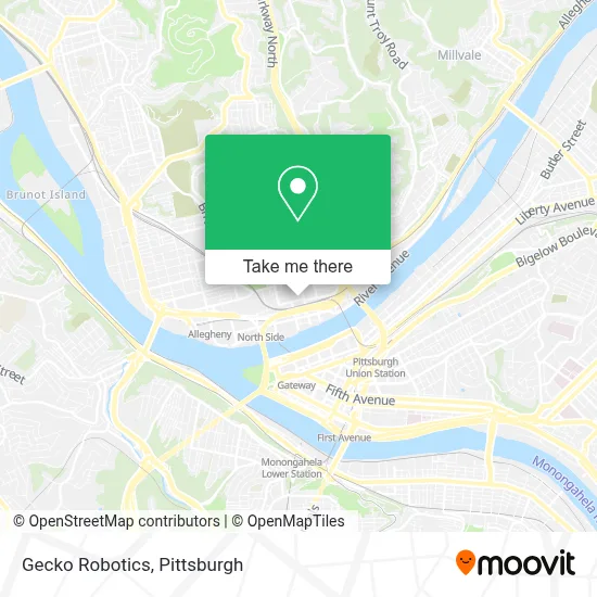 Gecko Robotics map