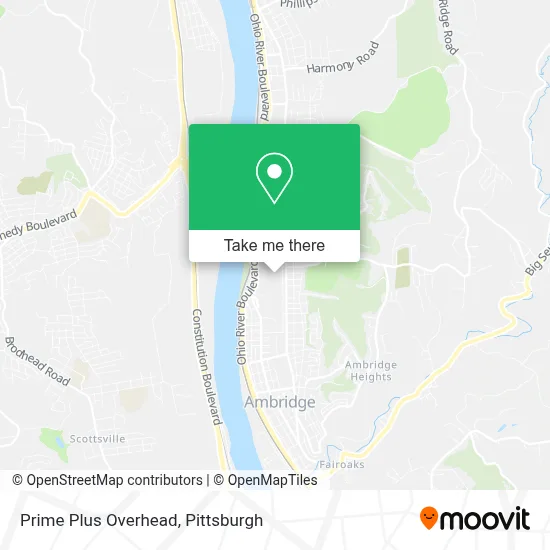 Prime Plus Overhead map