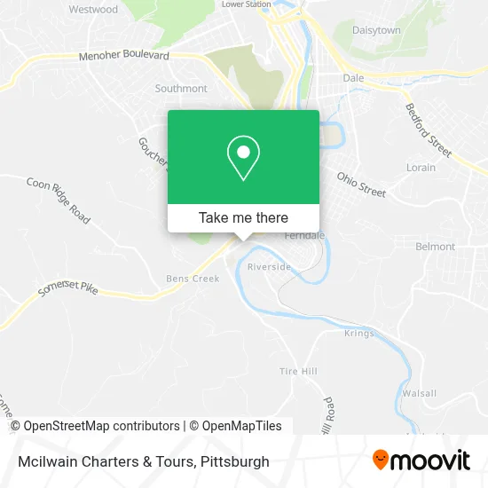 Mcilwain Charters & Tours map