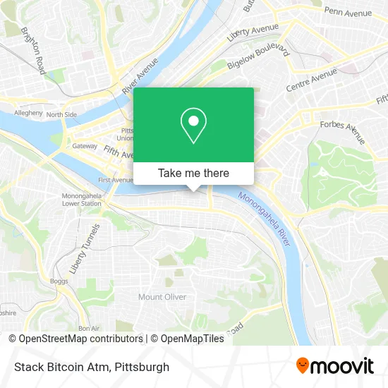 Stack Bitcoin Atm map
