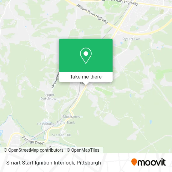 Smart Start Ignition Interlock map