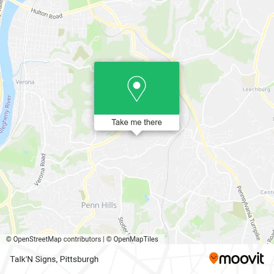 Talk'N Signs map