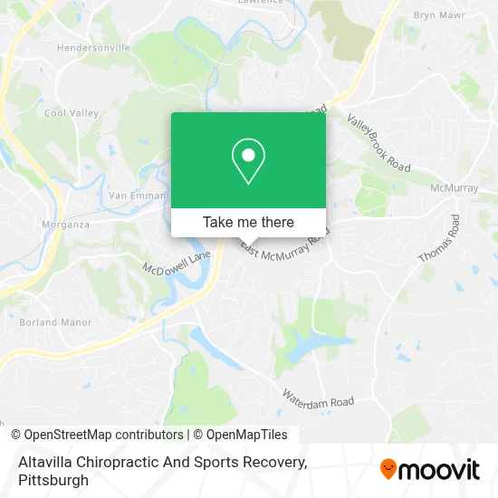Altavilla Chiropractic And Sports Recovery map