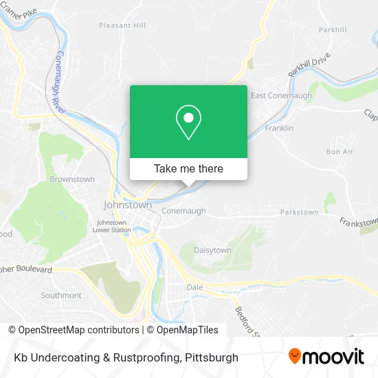 Kb Undercoating & Rustproofing map