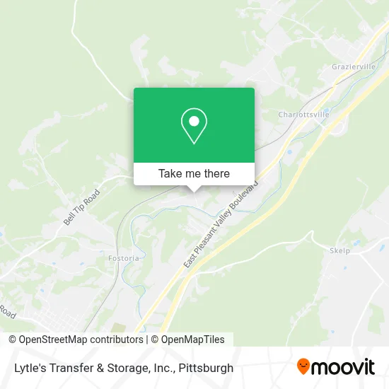 Lytle's Transfer & Storage, Inc. map