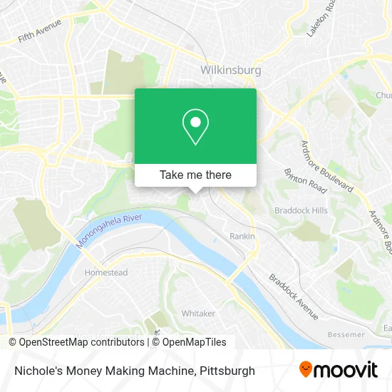 Nichole's Money Making Machine map