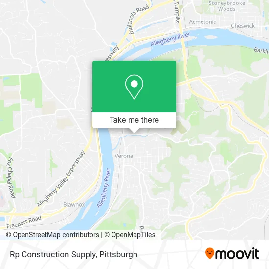 Rp Construction Supply map