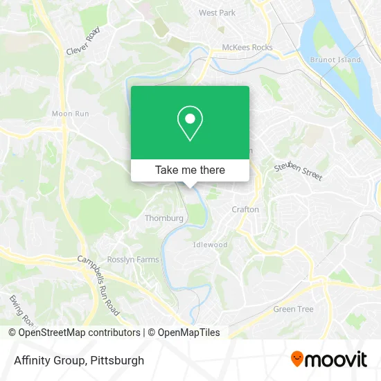 Affinity Group map