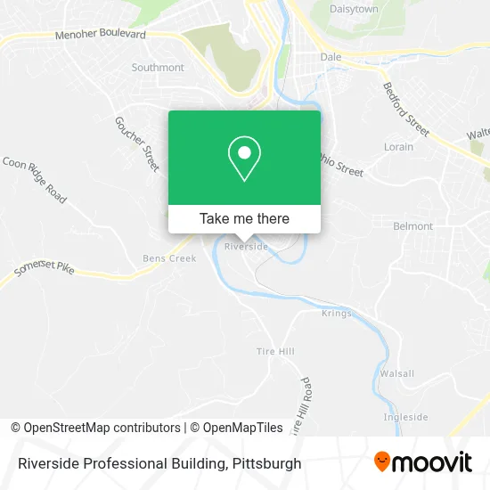 Riverside Professional Building map