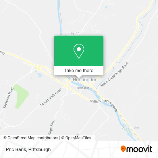 Pnc Bank map
