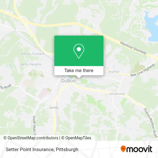 Setter Point Insurance map