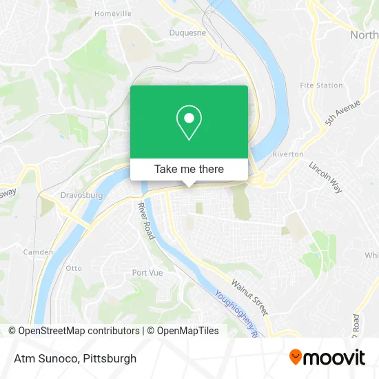 Atm Sunoco map