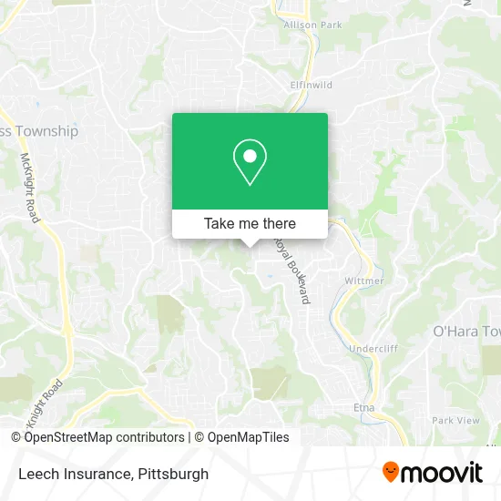 Leech Insurance map