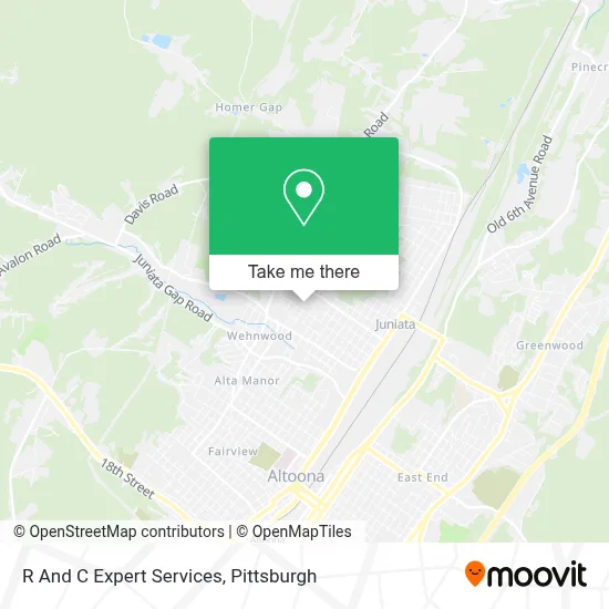 R And C Expert Services map