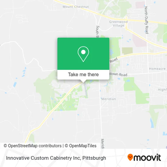 Innovative Custom Cabinetry Inc map
