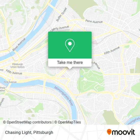Chasing Light map