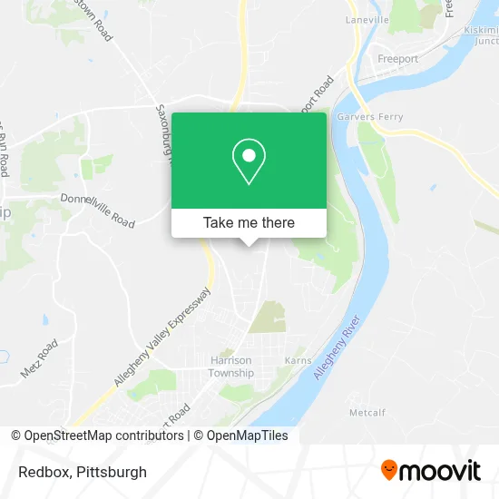 Redbox map