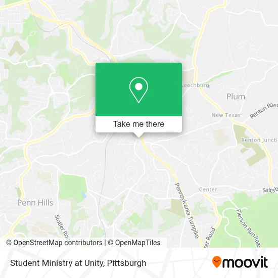 Student Ministry at Unity map