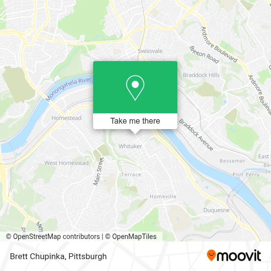Brett Chupinka map