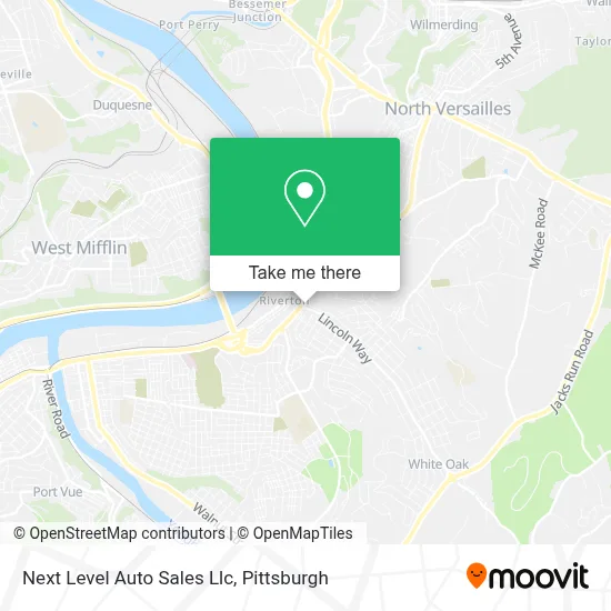 Next Level Auto Sales Llc map