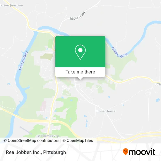Rea Jobber, Inc. map