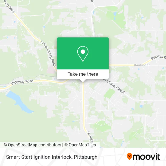 Smart Start Ignition Interlock map