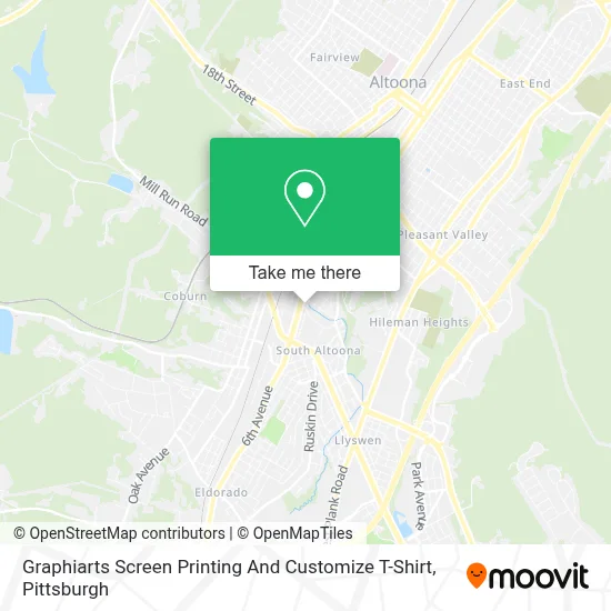 Graphiarts Screen Printing And Customize T-Shirt map