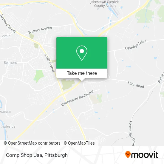 Comp Shop Usa map