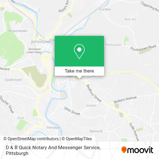 D & B Quick Notary And Messenger Service map