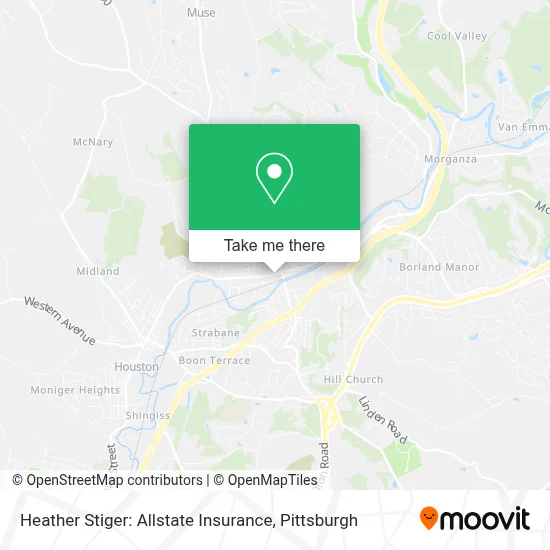 Heather Stiger: Allstate Insurance map