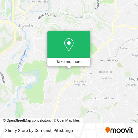 Xfinity Store by Comcast map