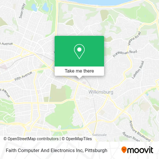 Faith Computer And Electronics Inc map