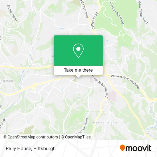 Rally House map