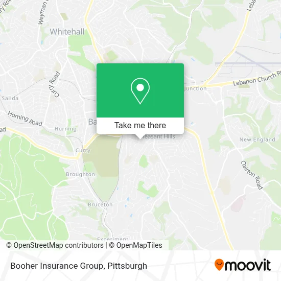 Booher Insurance Group map