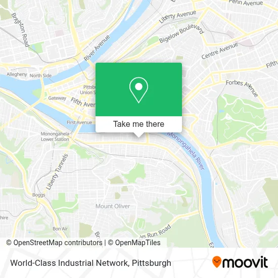 World-Class Industrial Network map