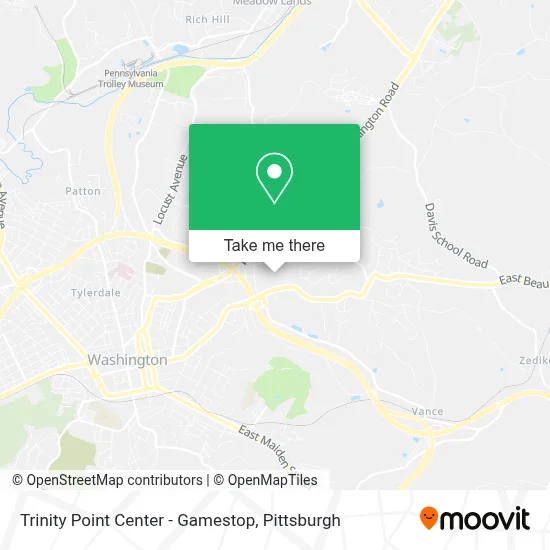 Trinity Point Center - Gamestop map