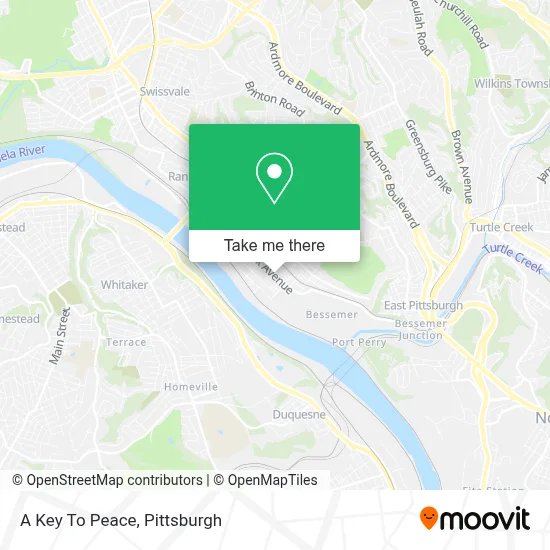 A Key To Peace map