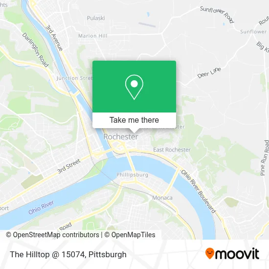 The Hilltop @ 15074 map