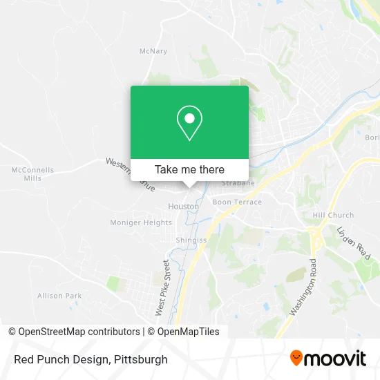 Red Punch Design map