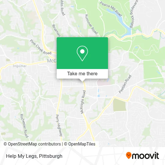 Help My Legs map