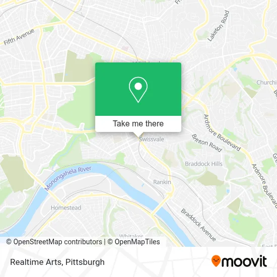 Realtime Arts map