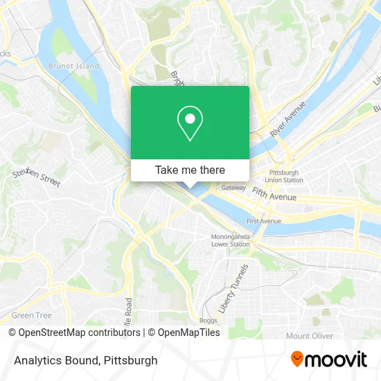 Analytics Bound map