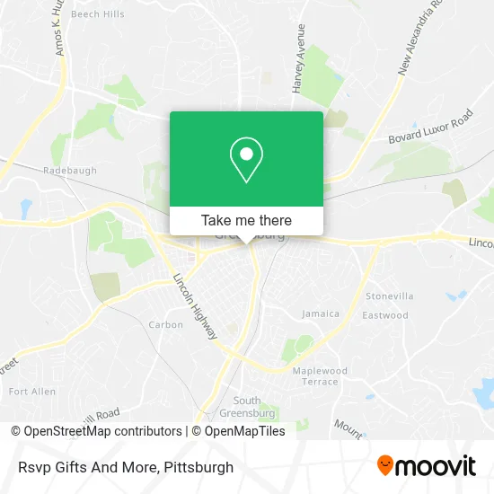 Rsvp Gifts And More map