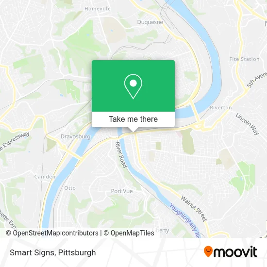 Smart Signs map