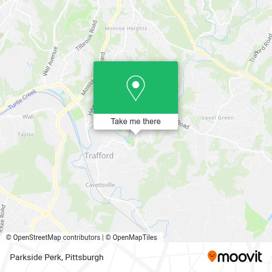 Parkside Perk map