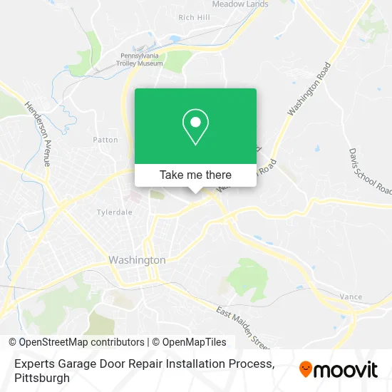 Experts Garage Door Repair Installation Process map
