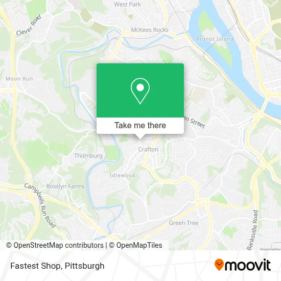 Fastest Shop map