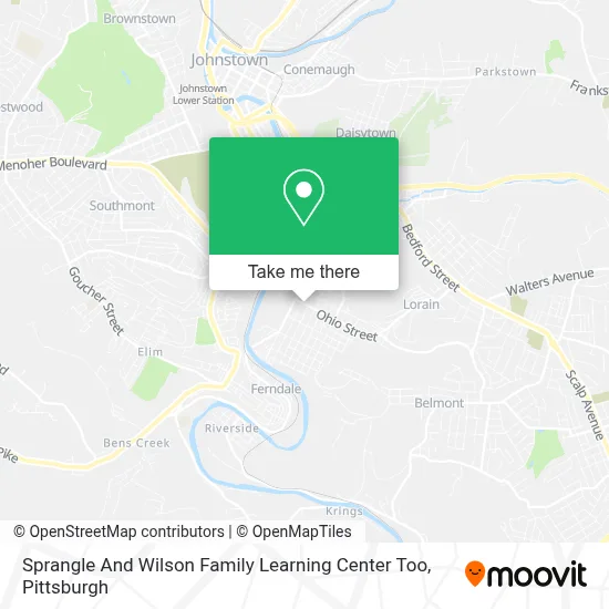 Sprangle And Wilson Family Learning Center Too map