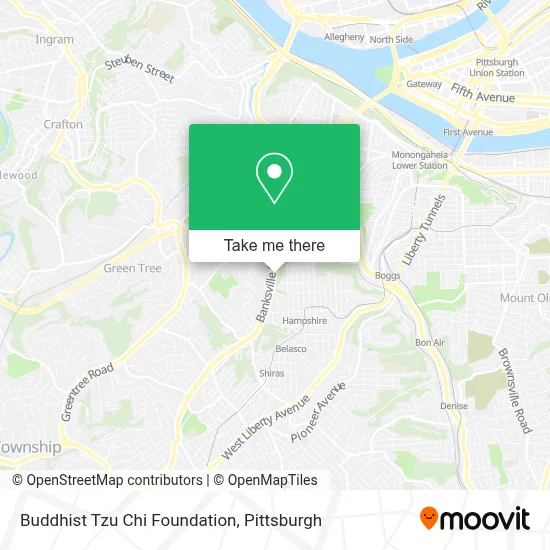 Buddhist Tzu Chi Foundation map