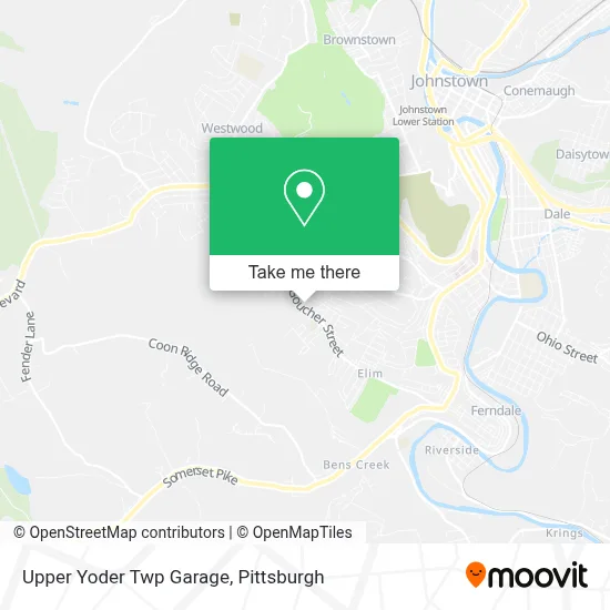 Upper Yoder Twp Garage map
